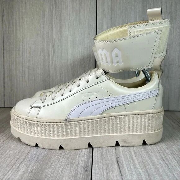 Puma x Rihanna Fenty Ankle Strap Creeper Chunky Platform Sneaker Womens Size 9 - Picture 3 of 10